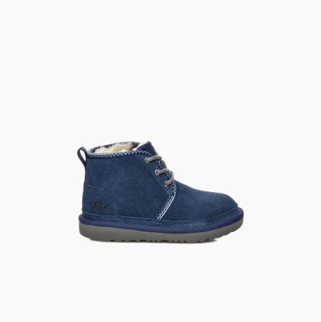 UGG Neumel II Tasman Navy Boots for Kids (QMLR53210)